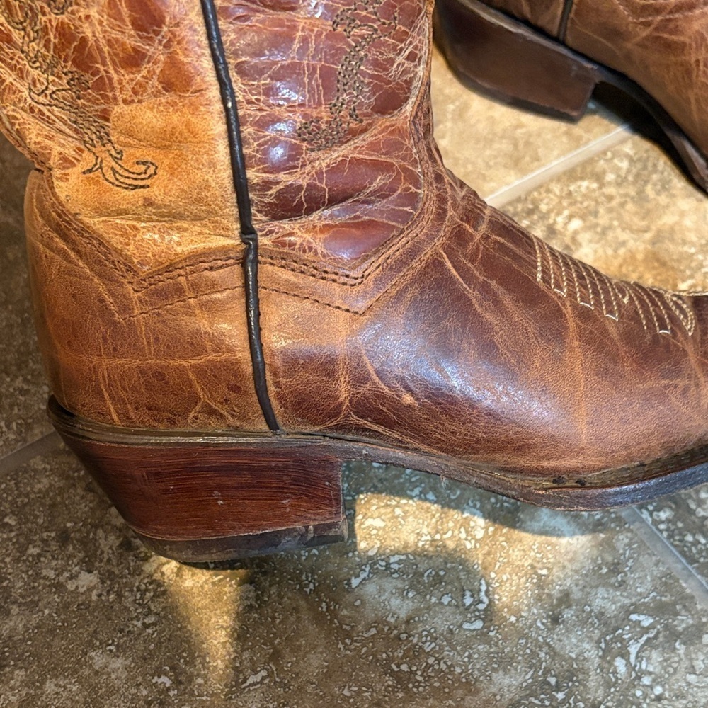 Very Volatile Brown Western Boots - Picture 6 of 16